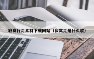 龙岩寂寞行走素材下载网站（寂寞走是什么歌）